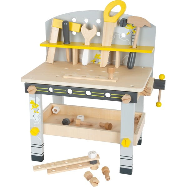 Laste puidust töölaud koos tööriistadega Mini - Legler