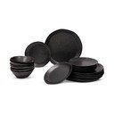 Kivikeraamikast sööginõude komplekt 18 tk Dark Moon – Bonami Selection