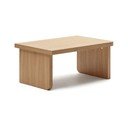 Tammespoonist diivanilaud 89x62 cm Oaq - Kave Home