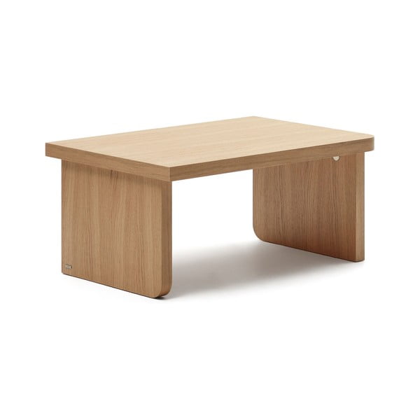 Tammespoonist diivanilaud 89x62 cm Oaq - Kave Home