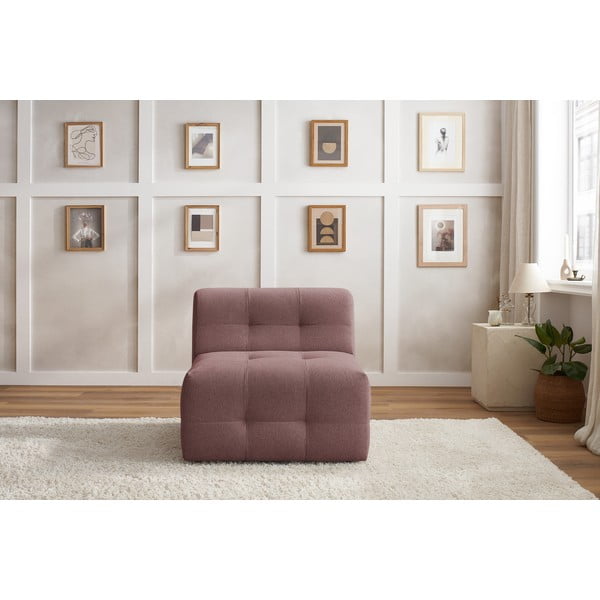 Tumeroosa diivanimoodul Kleber - Bobochic Paris-image-1