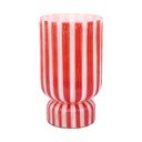 Punane klaasist vaas (kõrgus 26 cm) Rayado Retro - PT LIVING