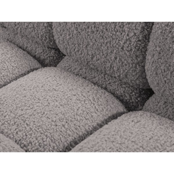 Helehall bukleekangast modulaarne nurgadiivan (parem nurk) Bellis - Micadoni Home-image-1