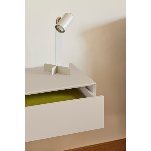 Kreem rippuv öökapp Platt - Teulat-image-2