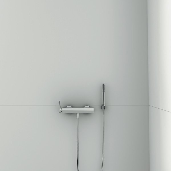 Läikiv hõbedane seinasegisti Conca - Ideal Standard-image-1