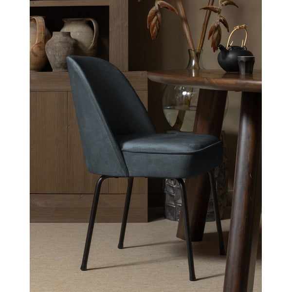 Sinised sametist söögitoolid 2tk komplektis Vogue - WOOOD-image-1