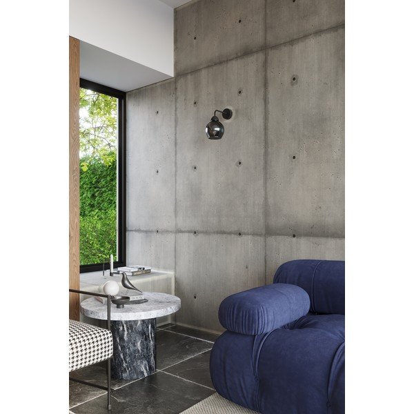 Must seinavalgusti ø 15 cm Grande - Sollux-image-1