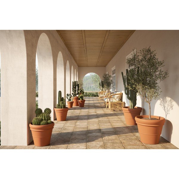 Terrakotta lillepott ø 47 cm Mariza - Artevasi-image-2