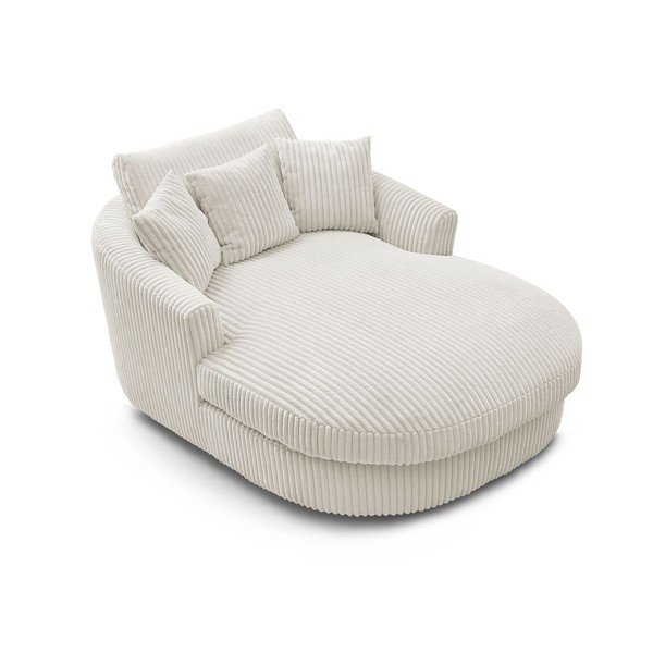 Beež kordvelvetist tugitool Belem - Bobochic Paris-image-4