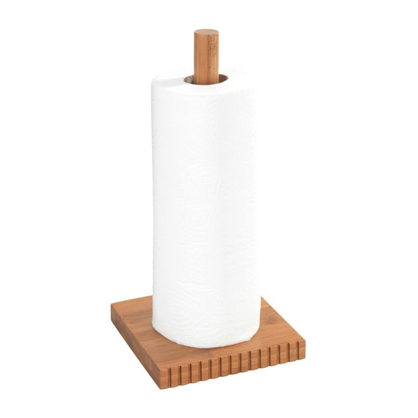 Puiduvärvi bambus majapidamispaberi stend Mera – Wenko-image-3