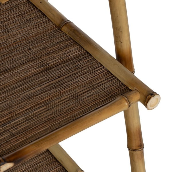 Bambusest riiul 48x100x45 cm Manali - Ixia-image-4