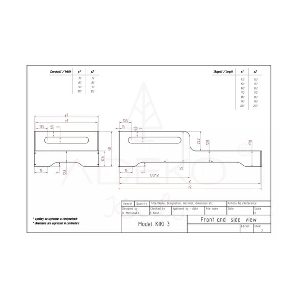 Lastevoodi 70x140 cm Kiki 3 - Adeko-image-3
