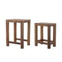 Abilauad 2 tk komplektis, valmistatud taaskasutatud puidust, 40x36 cm Galen - Bloomingville