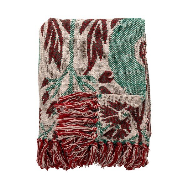 Taaskasutatud puuvillane pleed, 130x160 cm Jangal – Bloomingville