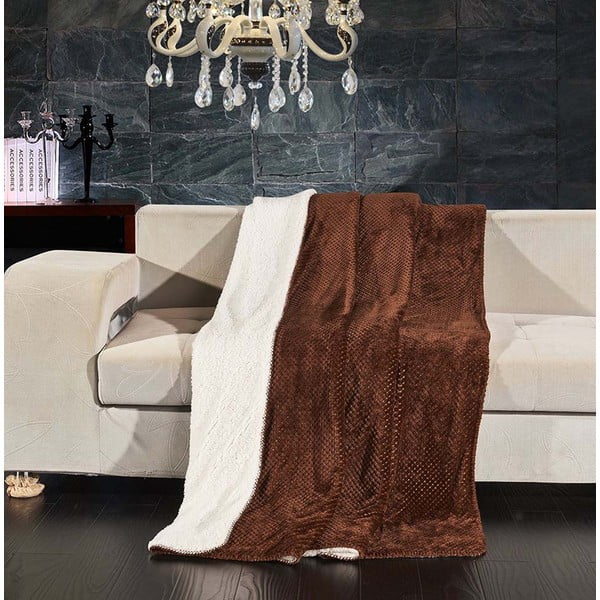 Pruun pöördvoodiplaat , 210 x 170 cm Lamby - DecoKing-image-1