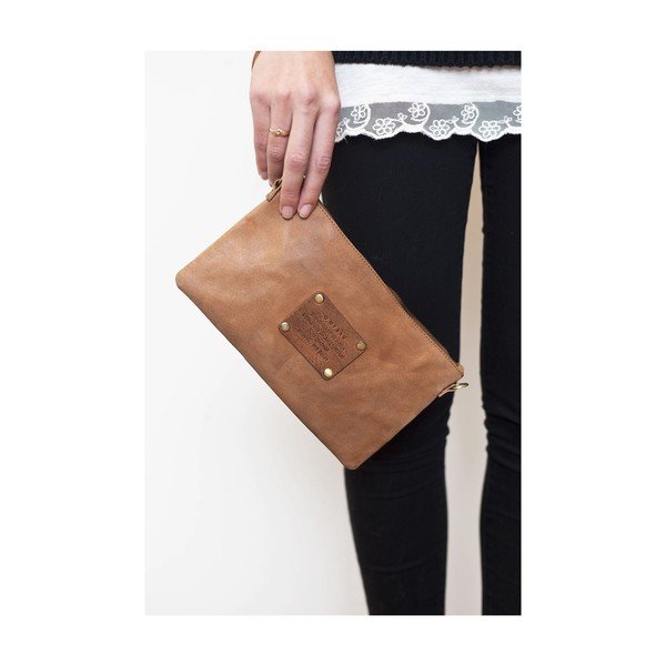 Hnědá kožená kabelka O My Bag The Betsy-image-3