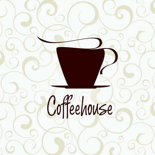 Obraz Coffee House, 40x40 cm