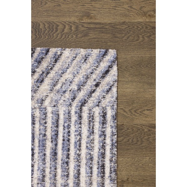 Helesinine villane vaip 160x240 cm Strokes - Agnella-image-3