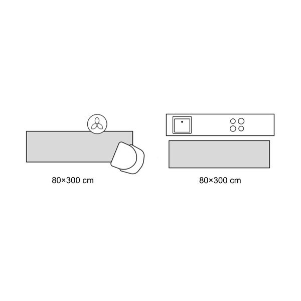 Käsitsi kootud villane vaip 80x300 cm Lattice Shaped - Flair Rugs-image-4