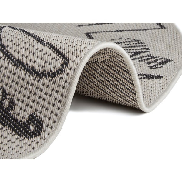 Kreemjas lastevaip Kirjad, ø 160 cm - Ragami-image-1