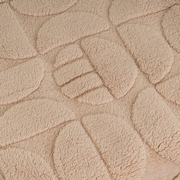 Helepruun mikroplüüsist tekk 130x160 cm Mid Century - Casa Selección-image-3