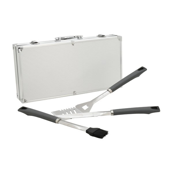 11 grillimisvahendi komplekt Alu karbis Grey Line - Cattara-image-3
