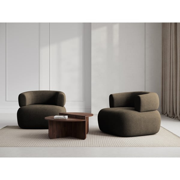 Pruun bukleekangast tugitool Jenny - Micadoni Home-image-3