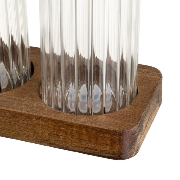 Soola- ja piprapurk koos alusega Linea Duo - Casa Selección-image-1