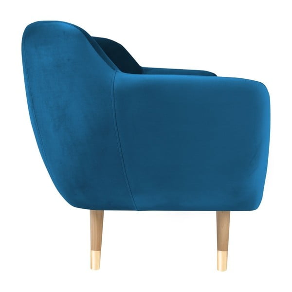 Modré křeslo Mazzini Sofas Amelie-image-4