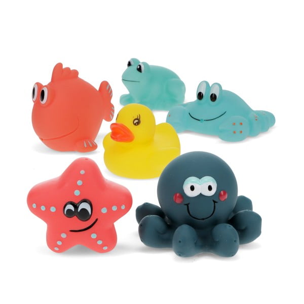 Veemänguasi 6 tk Aquatic animals - Rex London