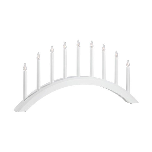 Valge jõulumotiividega valguskaunistus Avento - Markslöjd