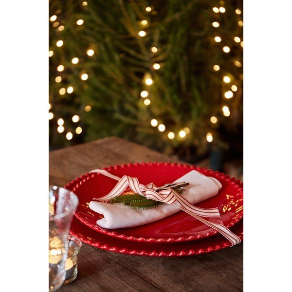 Rubiinpunane keraamiline taldrik, ø 28,4 cm Pearl - Costa Nova-image-1