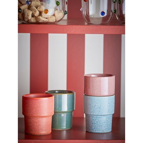 Kivikeraamikast espressotassid 4tk komplektis 150ml Ewan - Bloomingville-image-2