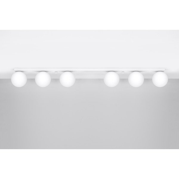 Valge laevalgusti klaasist varjuga ø 12 cm Umerta - Sollux-image-3