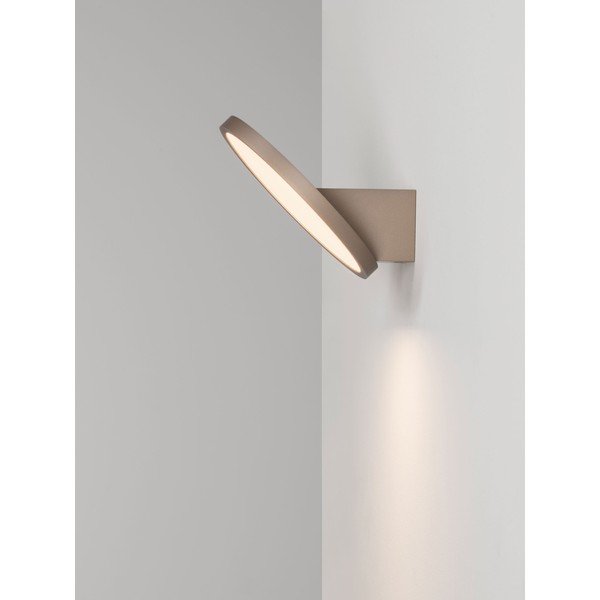 Alumiiniumist hämardatav LED-seinavalgusti mattkuldses värvitoonis Vea - Nova Luce-image-2