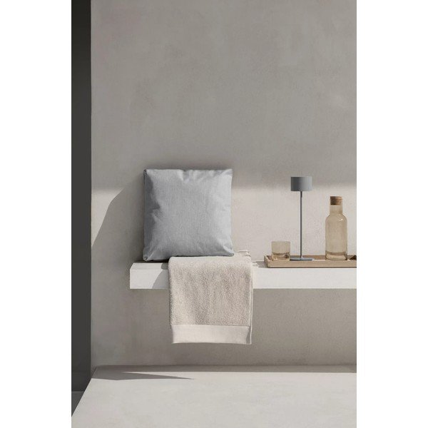 Kreemjad froteerätikud kahes komplektis, valmistatud orgaanilisest puuvillast, 30x50 cm Riva - Blomus-image-1