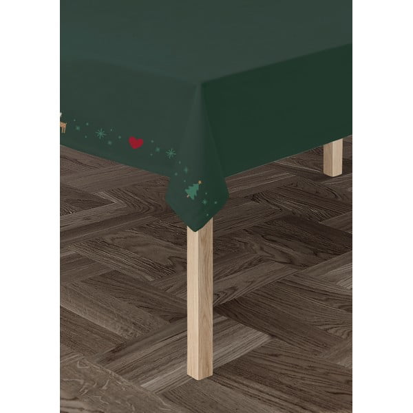 Jõulumotiiviga puuvillaseguga laudlina 150x270 cm Christmas Fable - JUNA-image-4