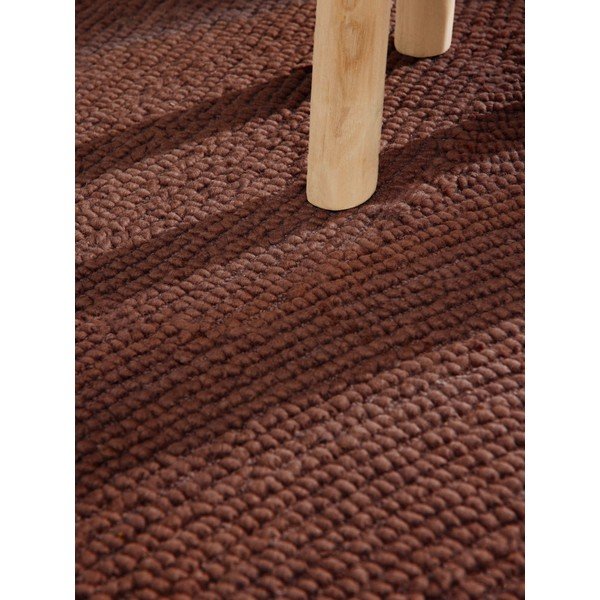 Käsitsi kootud villane vaip telliskivi värvi 80x200 cm Calmio - Hanse Home-image-4