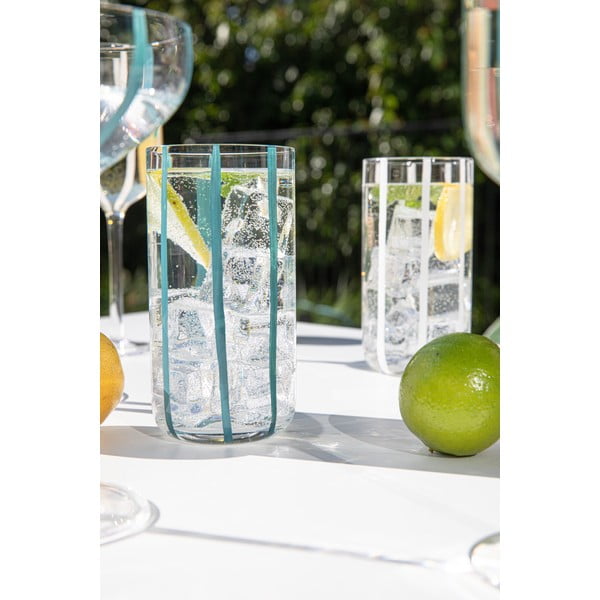 Klaasid 4tk komplektis 450 ml Stripe - Ladelle-image-4