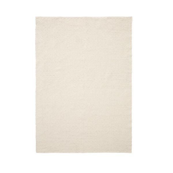 Kreem käsitsi kootud puuvillasegust vaip 160x230 cm Mascarell - Kave Home