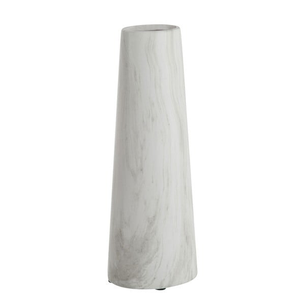 Váza Cylinder White, 36 cm