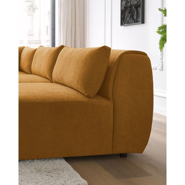 Sinepi värvi nurgadiivan (muutuv) Jeanne - Bobochic Paris-image-1