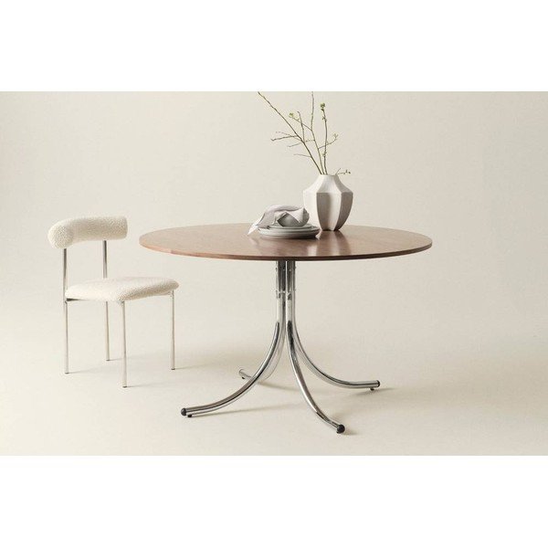 Metallist ümmargune söögilaud ø 130 cm Chipley - Jotex-image-2