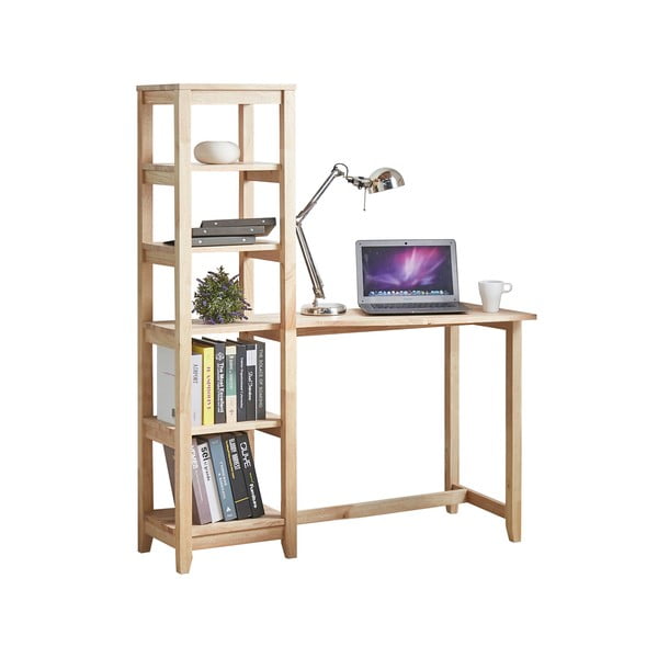 Kirjutuslaud koos riiulitega Aileen - DEEP Furniture-image-2