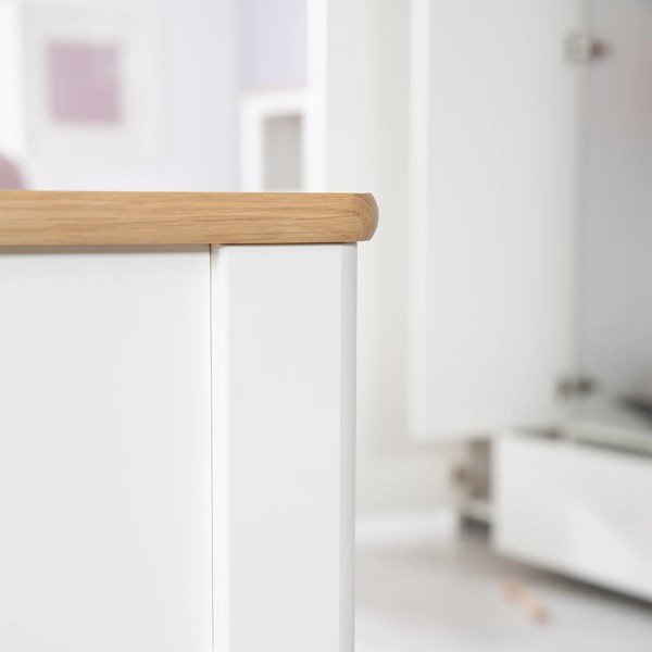 Valge võrevoodi 70x140 cm Ava - Roba-image-4