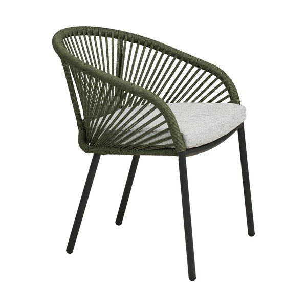 Roheline metallist-polsterdatud aiatool Novella - House Nordic-image-3