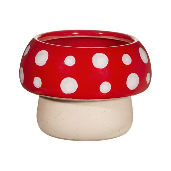 Kiviplaat lillepoti kate  ø 12 cm Mushroom – Sass & Belle-image-1