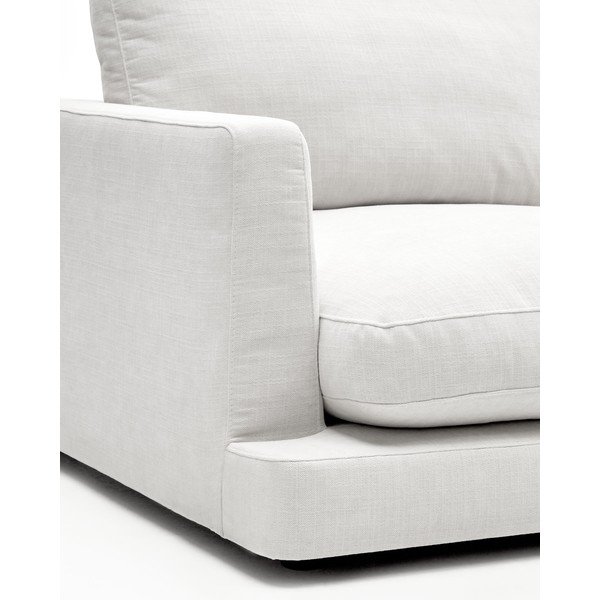 Valge diivan 210 cm Gala - Kave Home-image-1