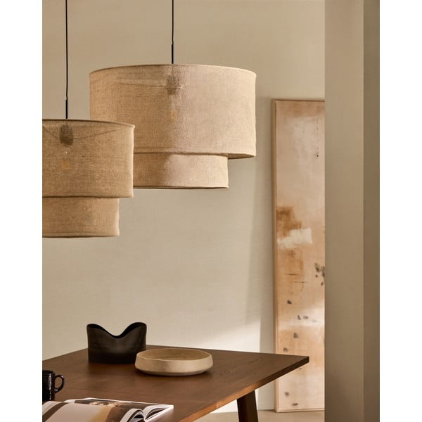 Beež lambivari ø 60 cm Mariela - Kave Home-image-1