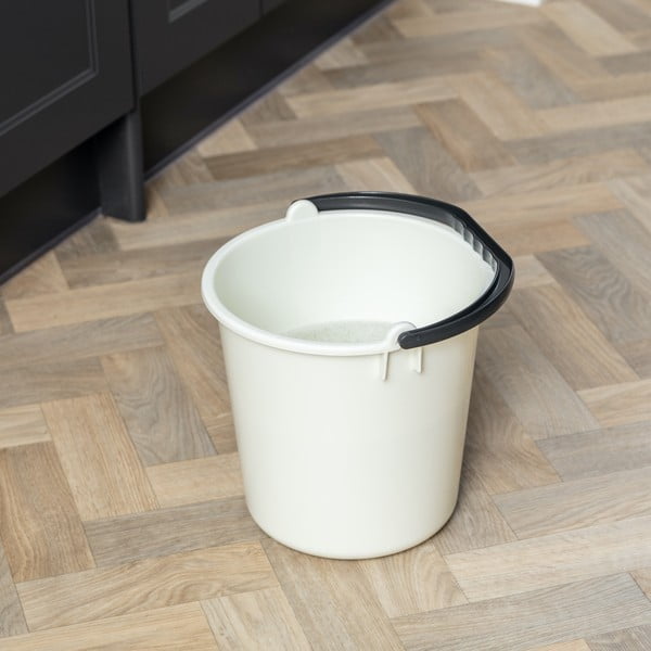 Beež plastikust ämber 9 l - Addis-image-1